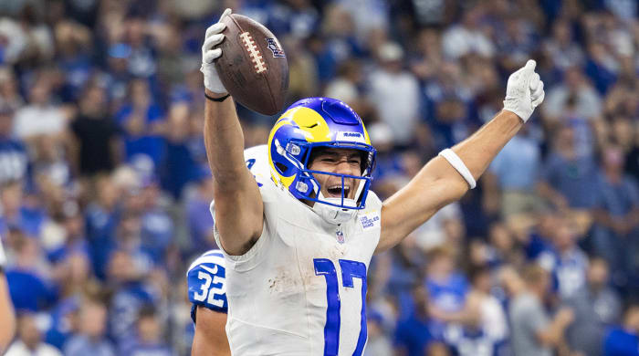 Los Angeles Rams wide receiver Puka Nacua